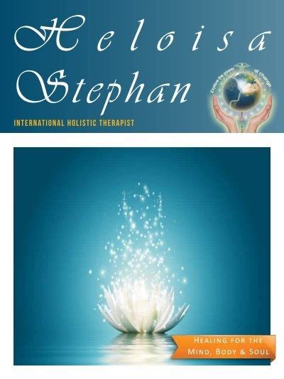 Heloisa Stephan | Psychic Work | Spiritual Mentoring | Alternative & Complementary Therapies