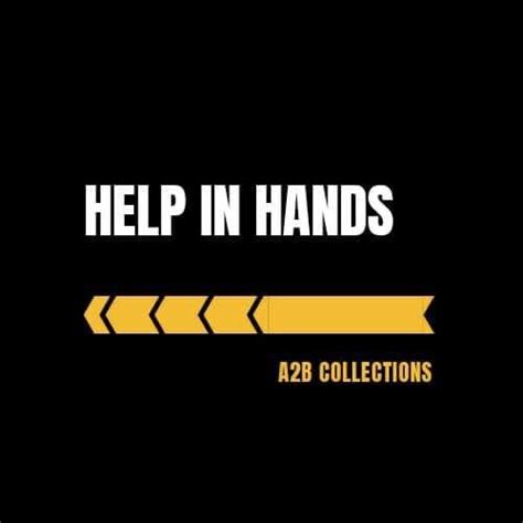 Help In Hands A2b Collections