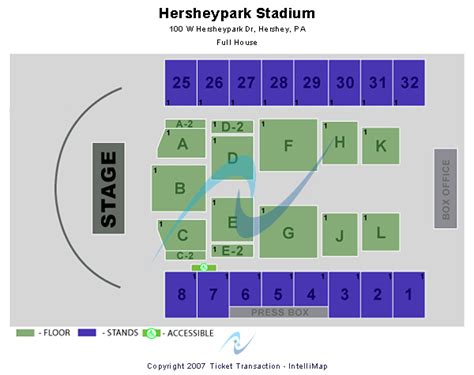 Hersheypark Stadium Seating Chart