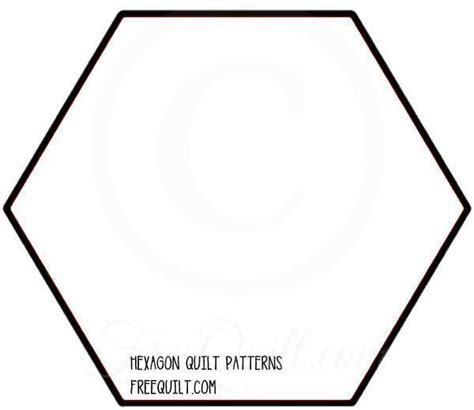 Hexagon Quilt Templates