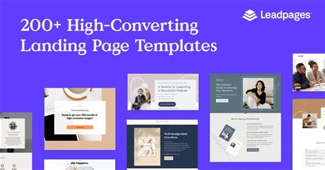 High Converting Landing Page Templates