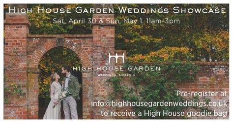High House Garden Weddings