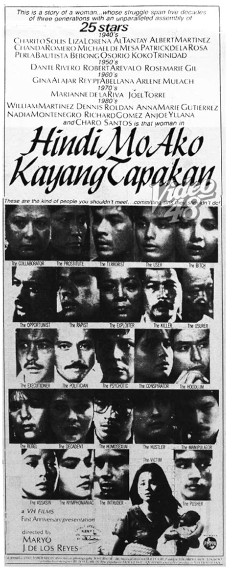 Hindi mo ako kayang tapakan (1984) film online,Maryo J. de los Reyes,Charo Santos-Concio,Richard Gomez,Gina Alajar,Rey 'PJ' Abellana