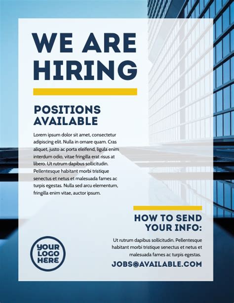 Hiring Ad Template