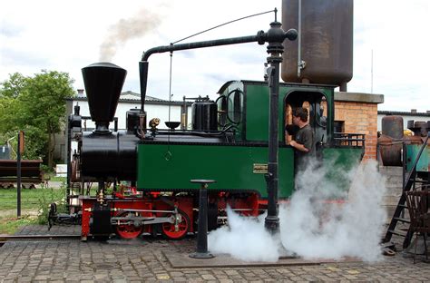 Historische Lokomotive