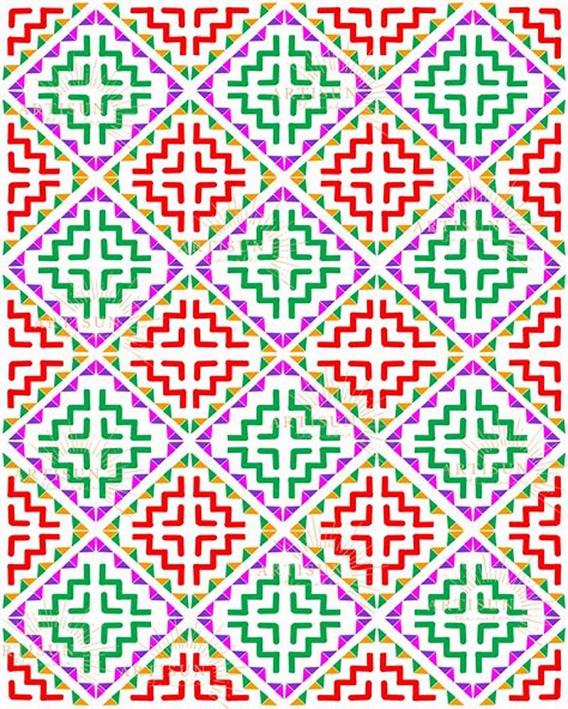 Hmong Pattern Design