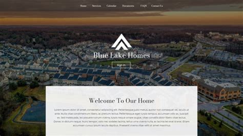 Hoa Website Templates