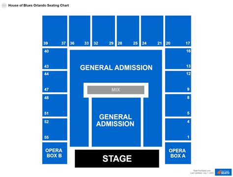 Hob Orlando Seating Chart