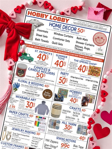 Hobby Lobby Website Catalog