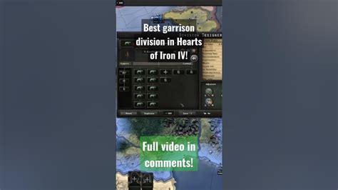 Hoi4 Garrison Template