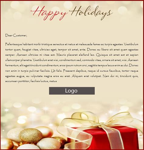 Holiday Templates For Email