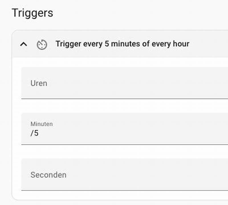 Home Assistant Trigger Time Pattern