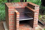 Home Built Brick BBQ Pits