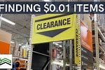 Home Depot Clearance Items