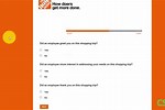 Home Depot Customer Survey