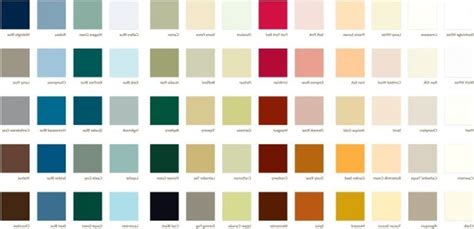 Home Depot Glidden Paint Color Chart
