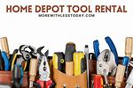 Home Depot Tool Rental List