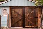 Homemade Wood Garage Doors