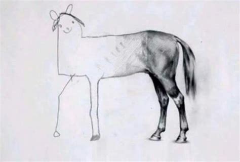 Horse Drawing Meme Template
