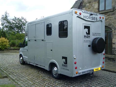 Horseboxes for hire
