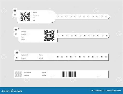Hospital Bracelet Printable