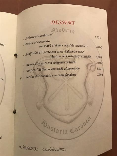 Hostaria Carducci Modena