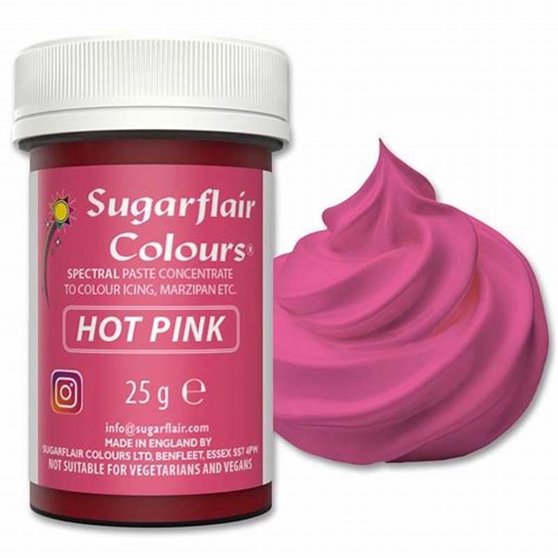 Hot Pink Food Coloring Mix