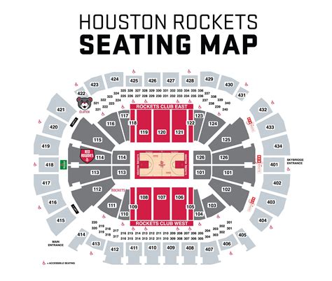 Houston Rockets Stadium Seating Chart