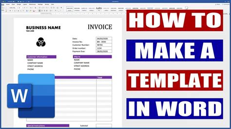 How Do I Create A Word Document Template