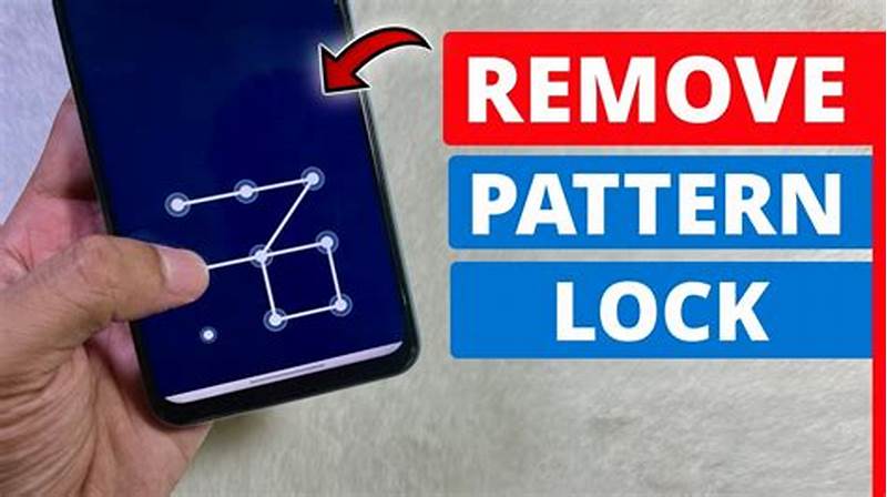 How Do I Remove The Pattern Lock
