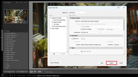 How Export All Pictures In Lightroom Cataloge
