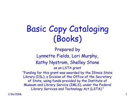 How Is Copy Cataloging Good Patron Service