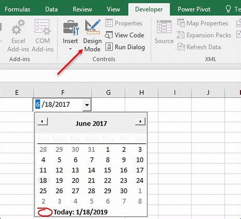 How To Add Calendar Dropdown In Excel