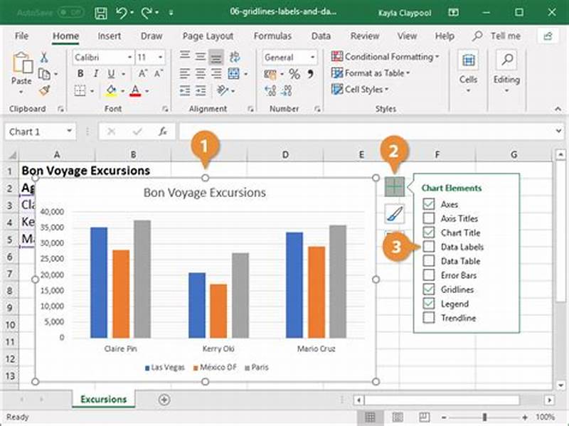 How To Add Chart Labels In Excel