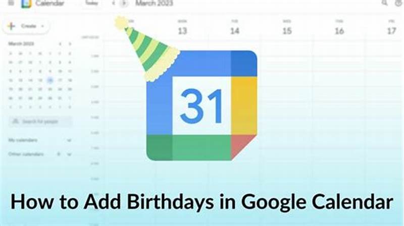 How To Add Contacts In Google Calendar