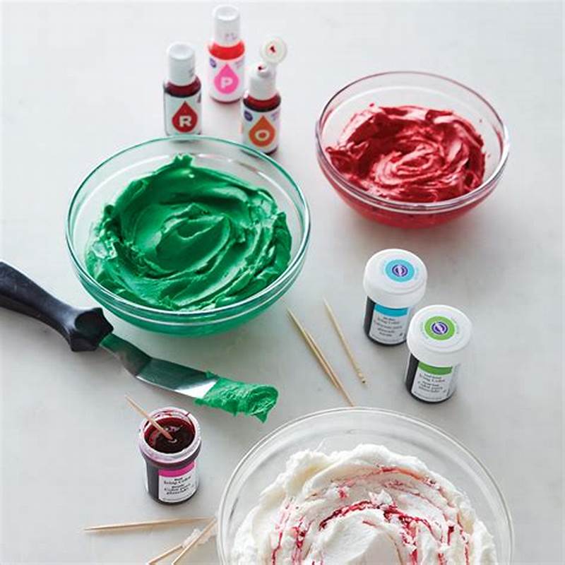 How To Add Food Coloring To Icing