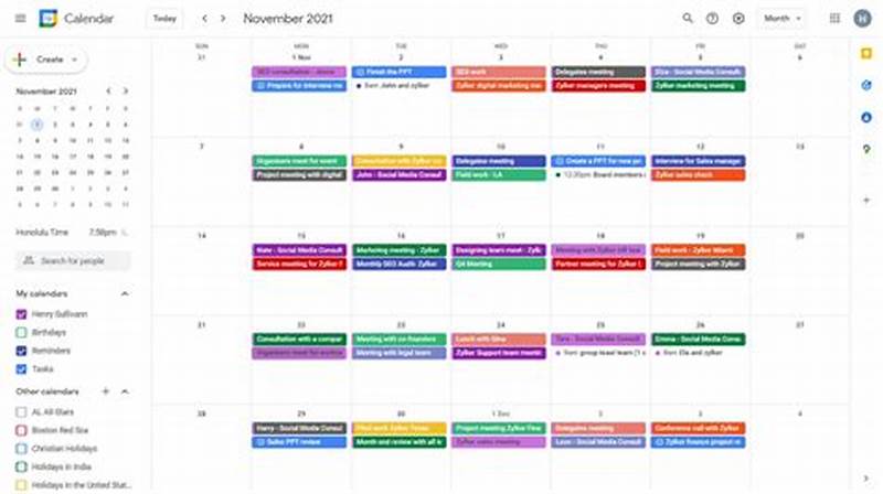 How To Add Work Schedule To Calendar