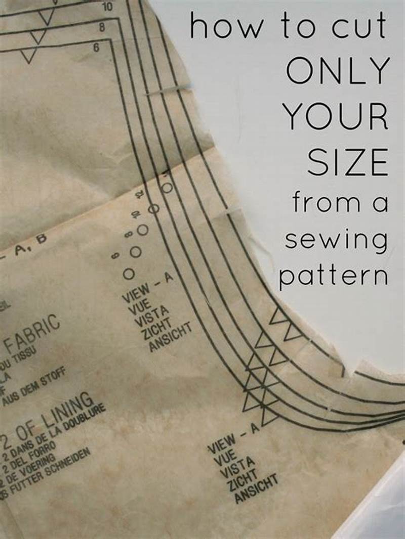 How To Adjust Sewing Pattern Size