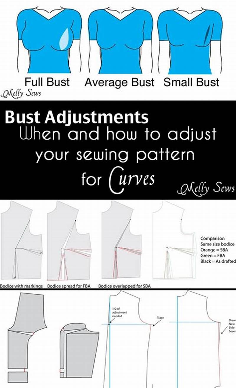 How To Alter Pattern For Large Bust