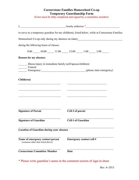 How To Apply For Guardianship In California Printable