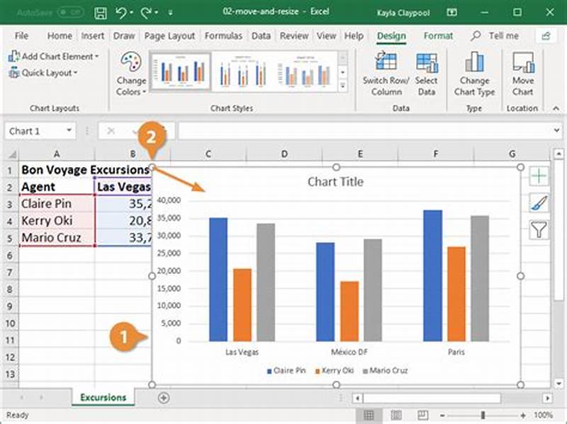 How To Automatically Resize Chart In Excel