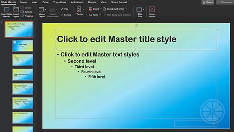 How To Build A Master Template In Powerpoint