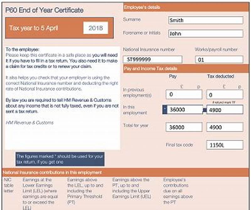 How To Claim Tax Back Using P60