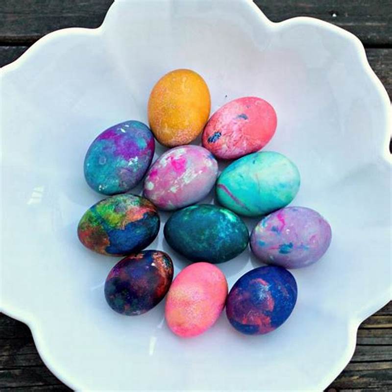How To Color Easter Eggs Using Food Coloring