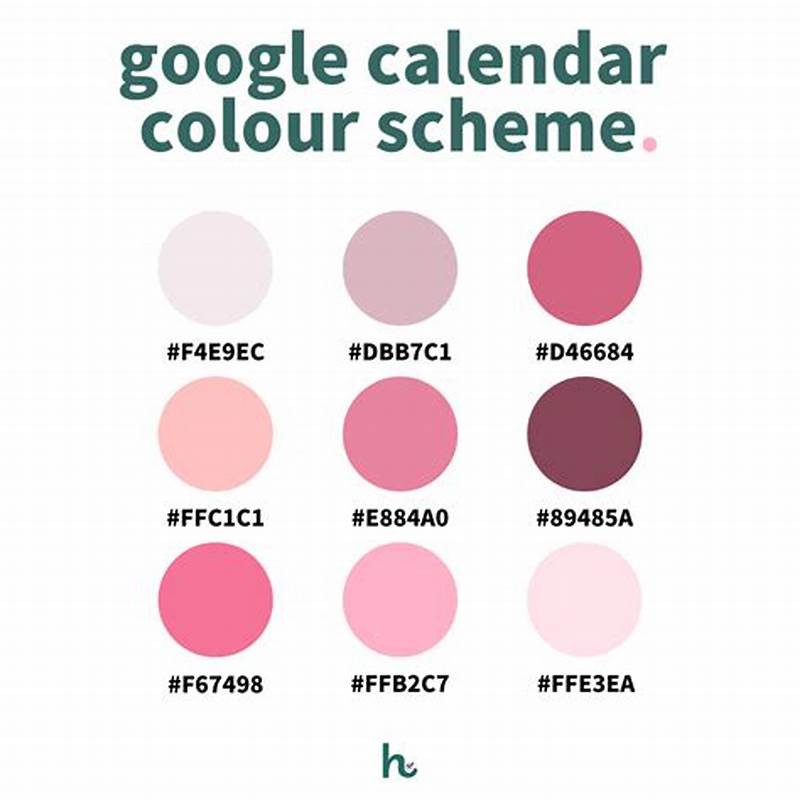 How To Colour Code In Google Calendar