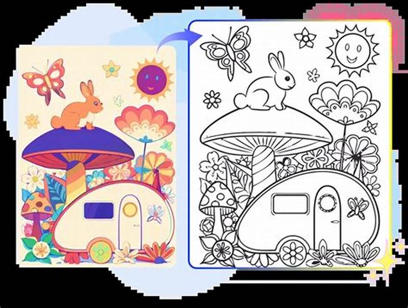 How To Convert Image To Coloring Page