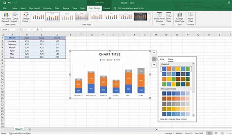 How To Create A Chart In Pages