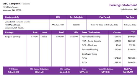 How To Create A Check Stub Template