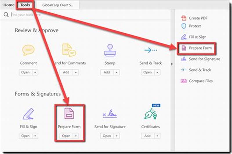 How To Create A Form In Acrobat
