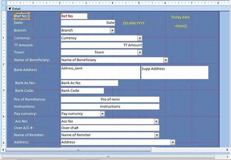 How To Create A Form In Database